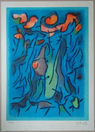 Litografía Singier - Composition