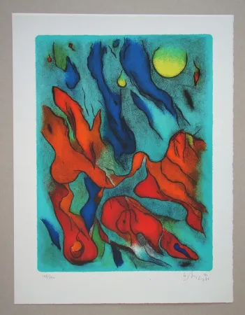 Litografía Singier - Envol