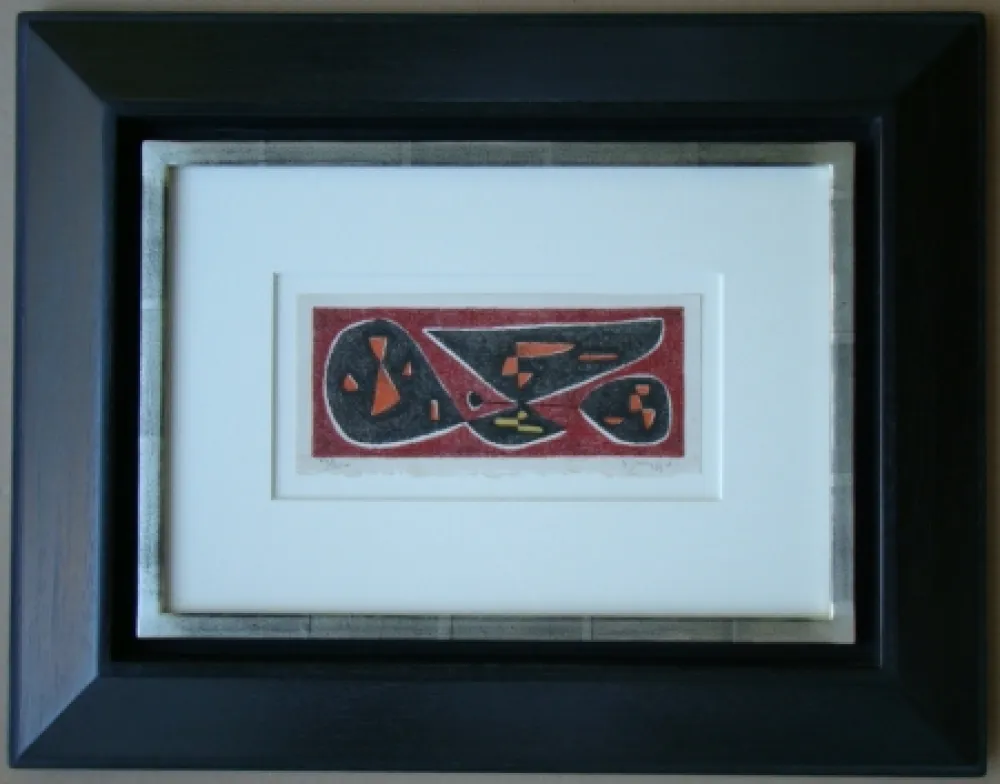 Grabado Singier - Exposition Galerie de France