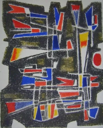 Litografía Singier - La Patriette de Conzalve