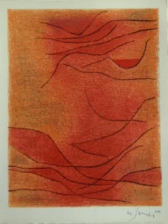 Litografía Singier - Rythme