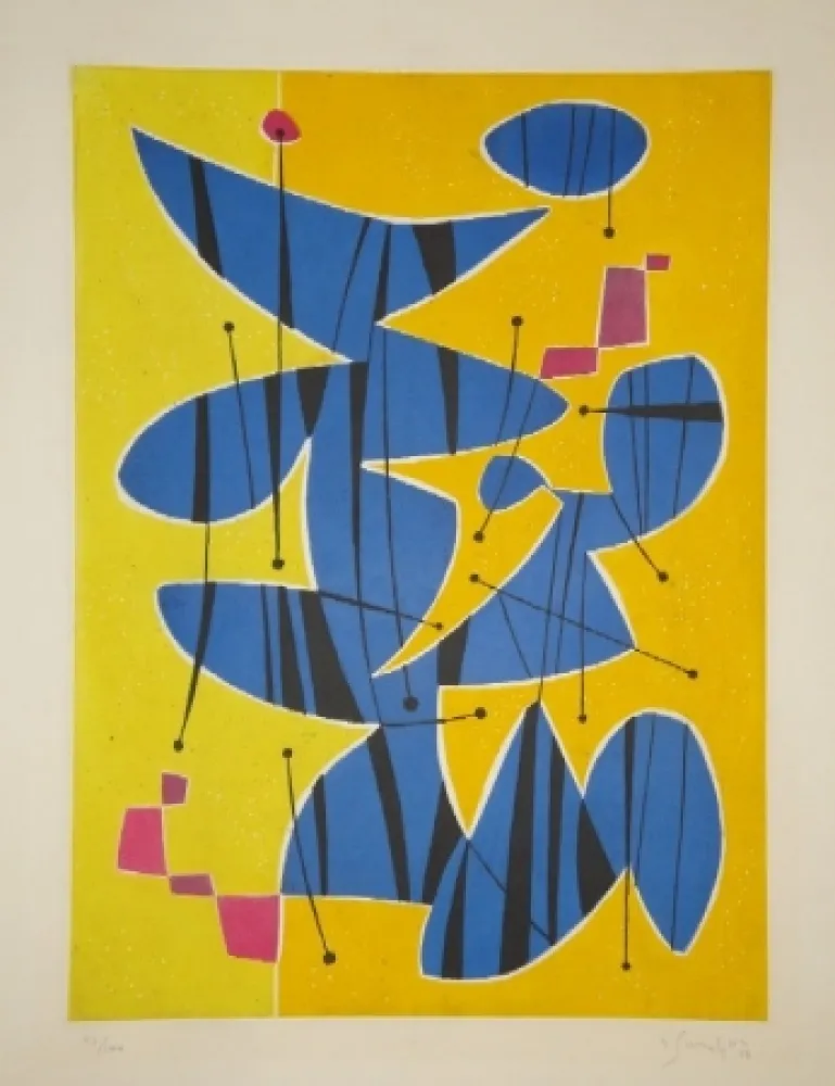 Aguafuerte Y Aguatinta Singier - Untitled