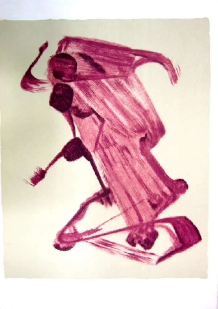 Litografía Siqueiros - From the Prison Fantasy Series