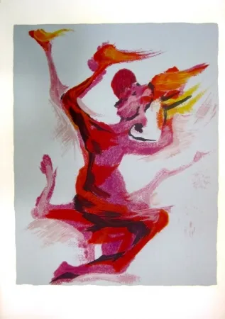 Litografía Siqueiros - From the Prison Fantasy Series