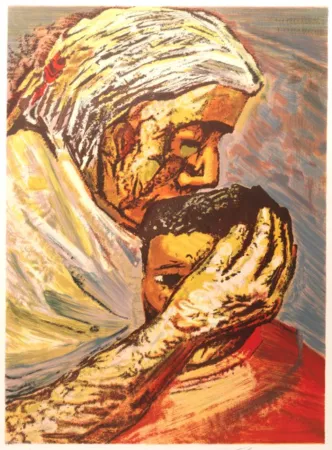 Litografía Siqueiros - Mexican Suite 