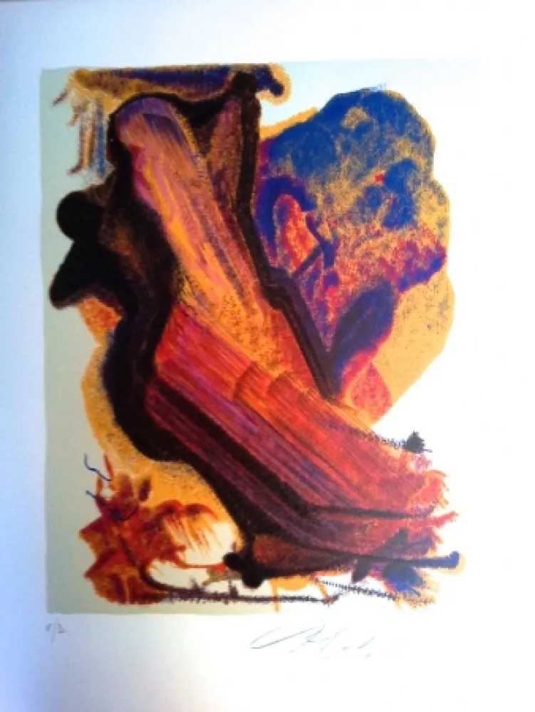 Litografía Siqueiros - Sin Titulo