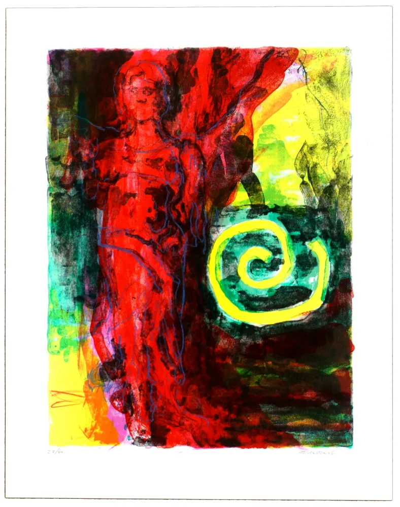 Litografía Siversten - Figure / Ornement