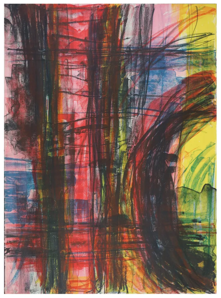 Litografía Siversten - Flèche