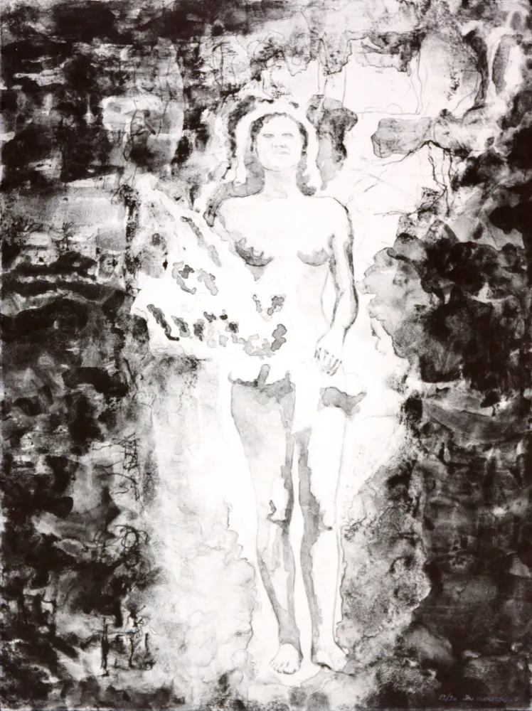 Litografía Siversten - In between