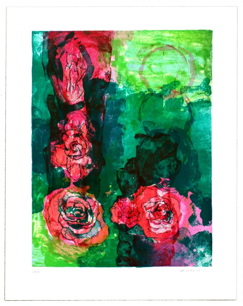 Litografía Siversten - Métamorphose