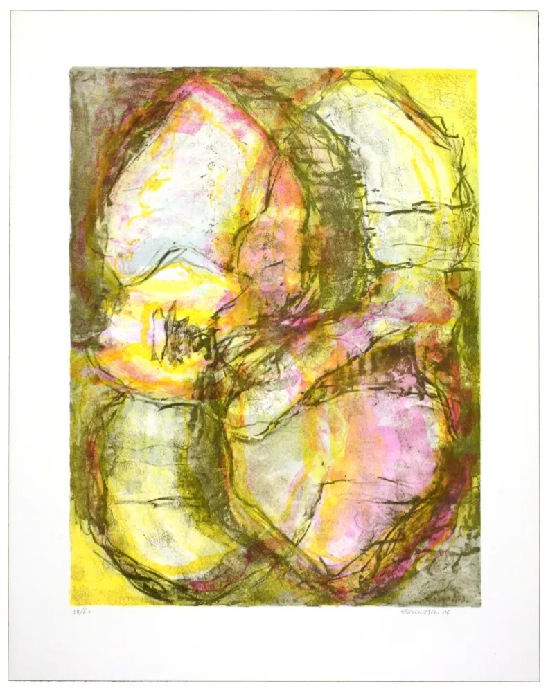 Litografía Siversten - Rose