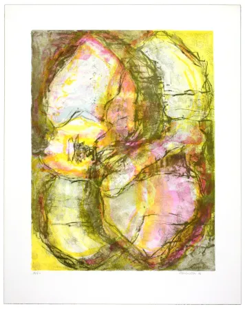 Litografía Siversten - Rose