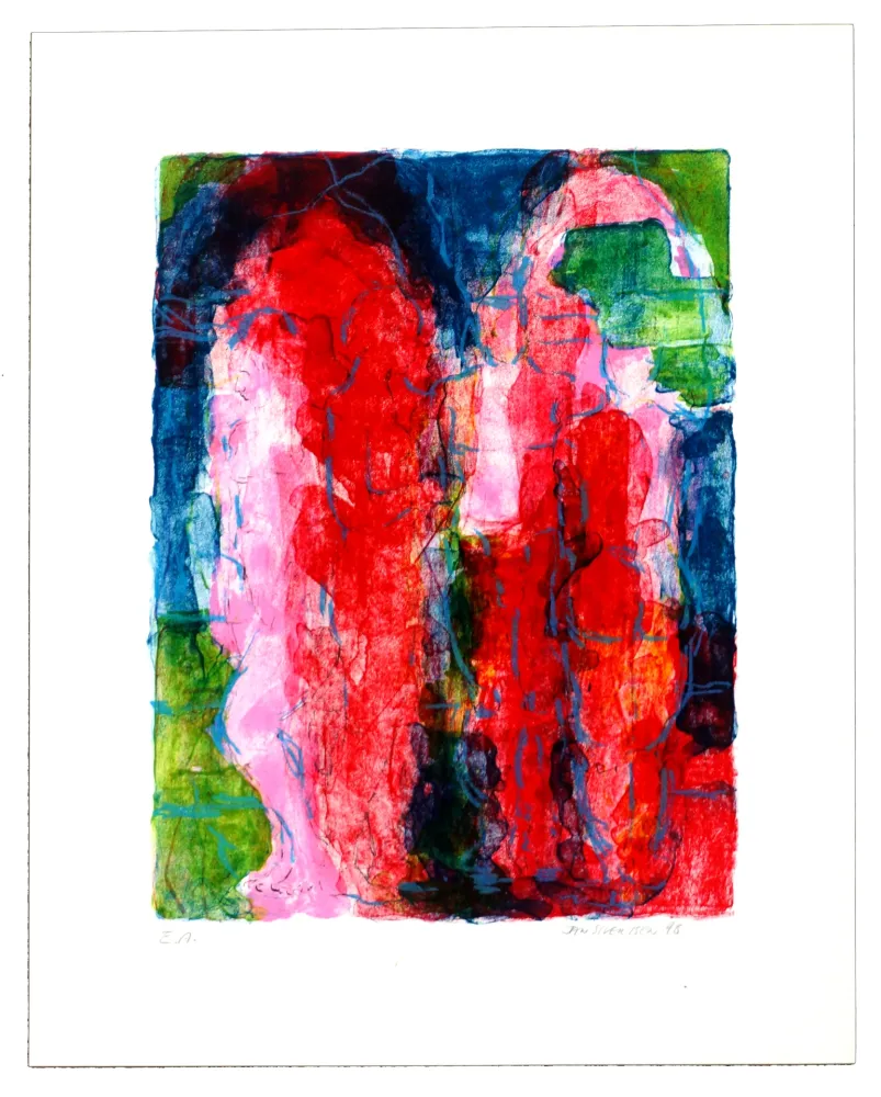 Litografía Siversten - Sans titre