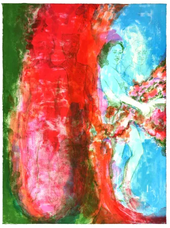 Litografía Siversten - Sans titre