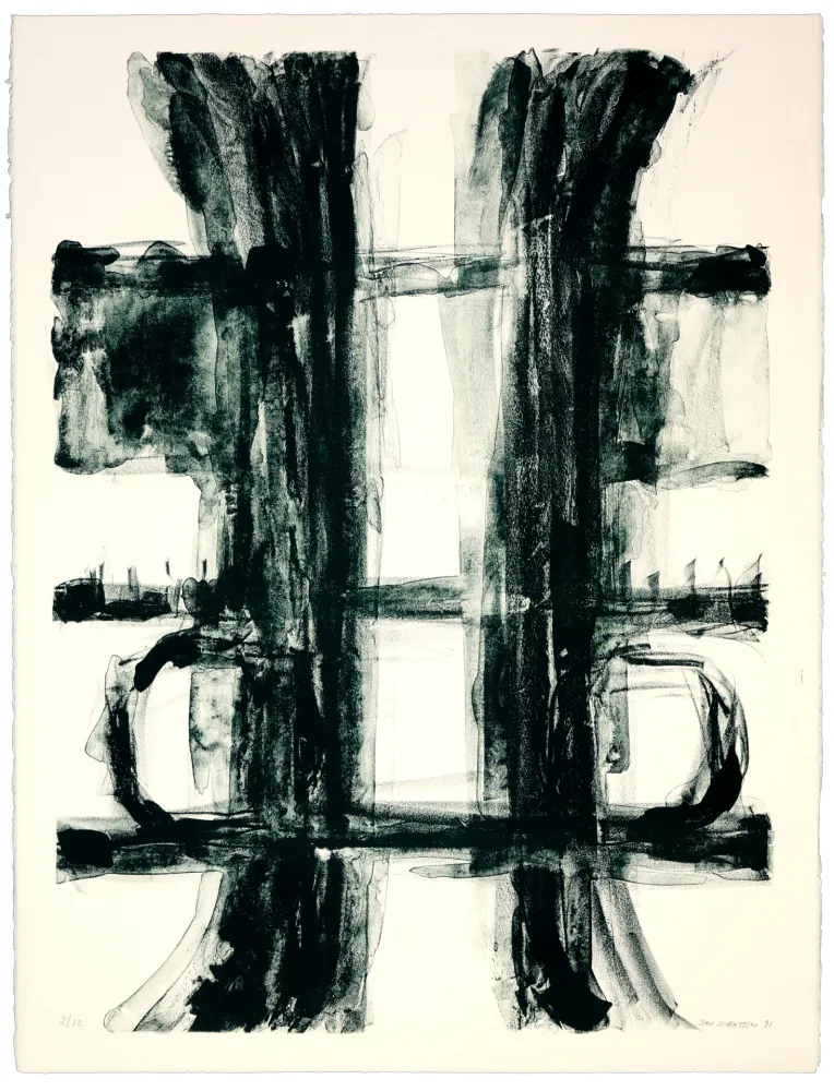 Litografía Siversten - Sans titre