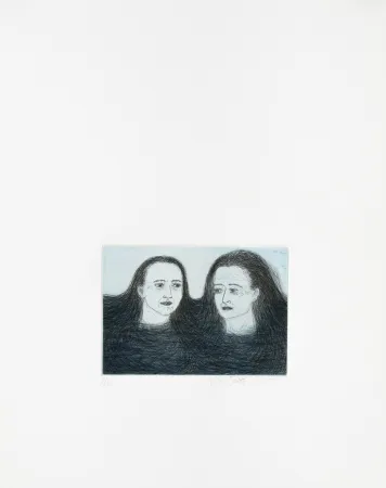 Grabado Smith - Heads in water