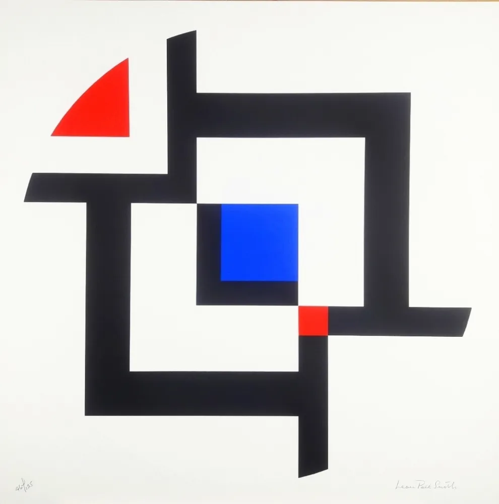 Serigrafía Smith Palk - Untitled 