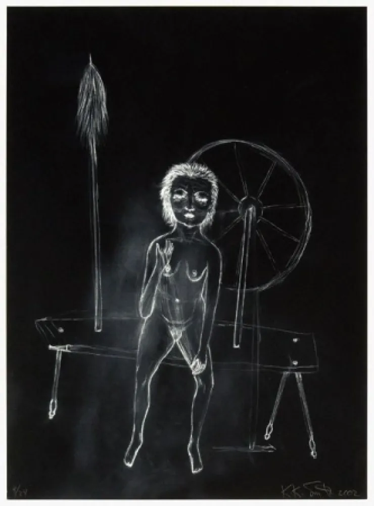 Grabado Smith - Spinsters series V