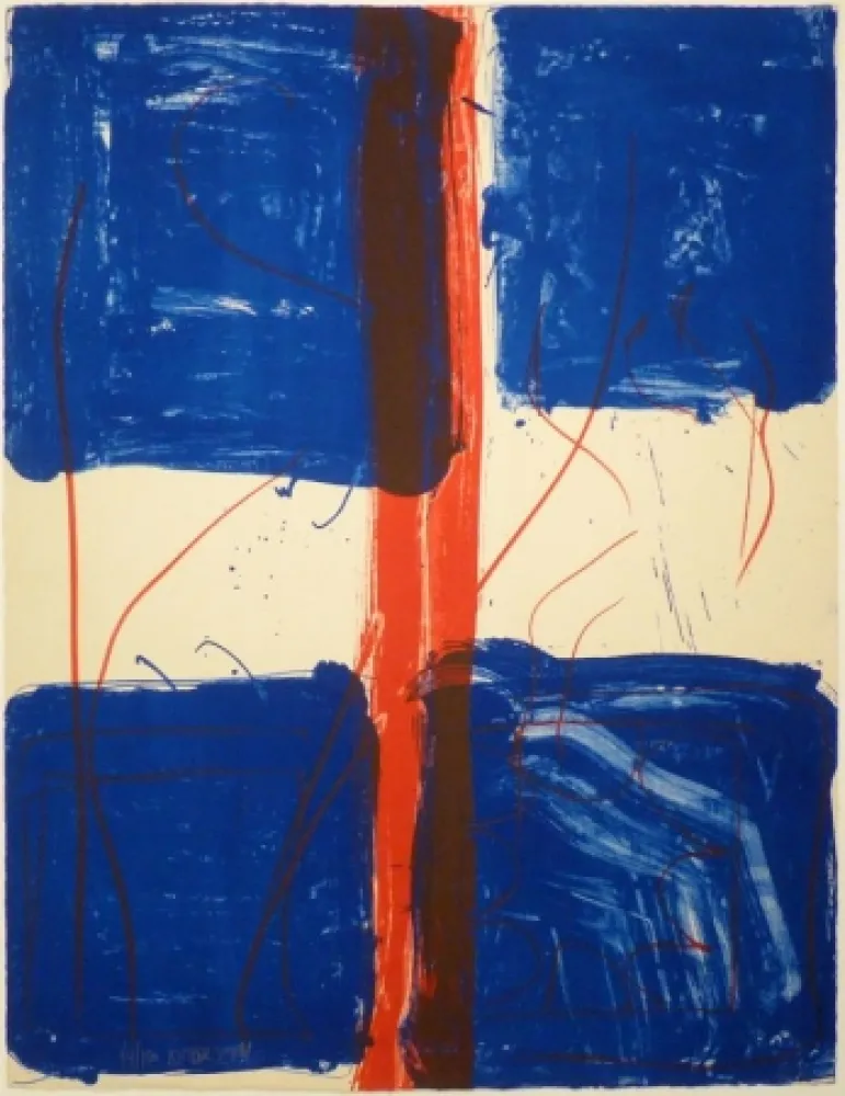 Litografía Smith - Untitled