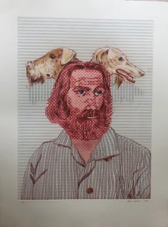 Aguafuerte Y Aguatinta Smith - Walt Whitman