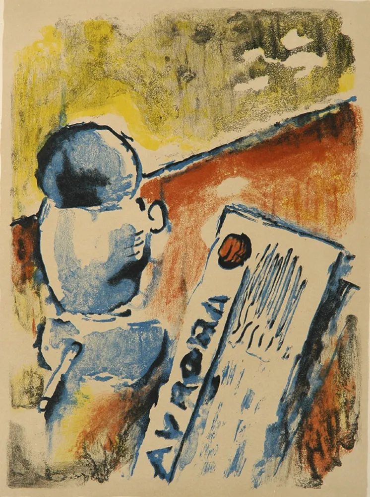 Litografía Soffici - Caffè