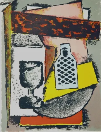 Litografía Soffici - Trofeino