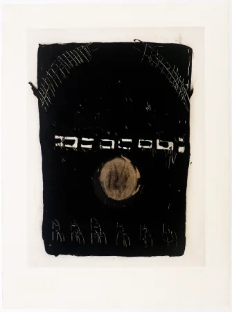 Grabado Solano - Plaça del joc de la pilota I