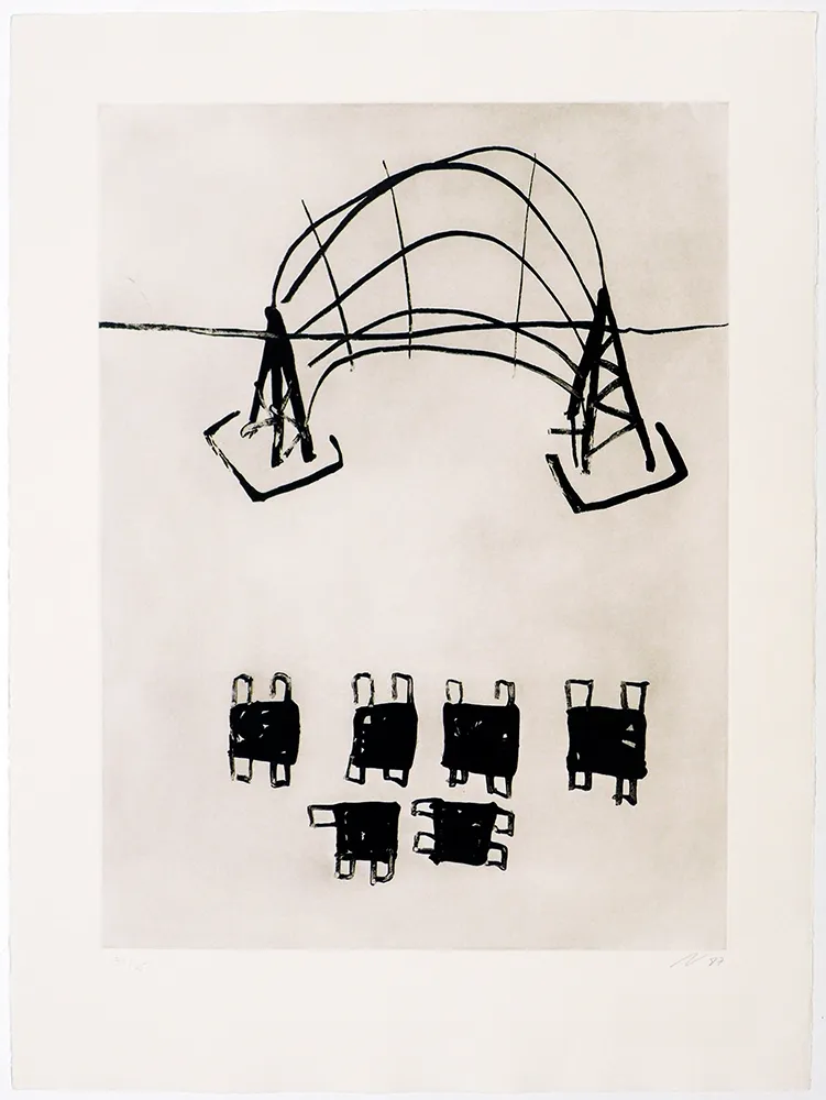 Grabado Solano - Plaça del joc de la pilota III