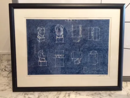 Litografía Sosno - Huit manières de filer la soie