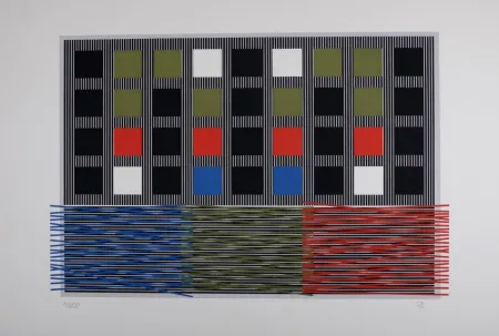 Serigrafía Soto - Composition