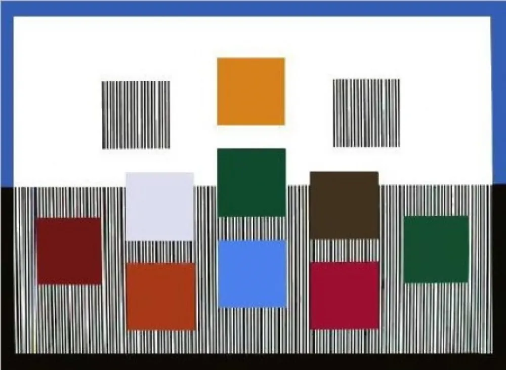 Serigrafía Soto - Composition