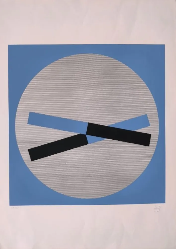 Serigrafía Soto - Sans titre 