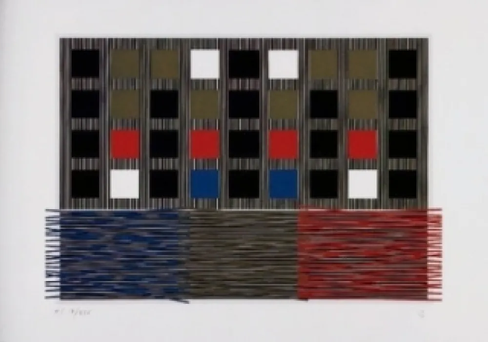 Serigrafía Soto - Sans titre