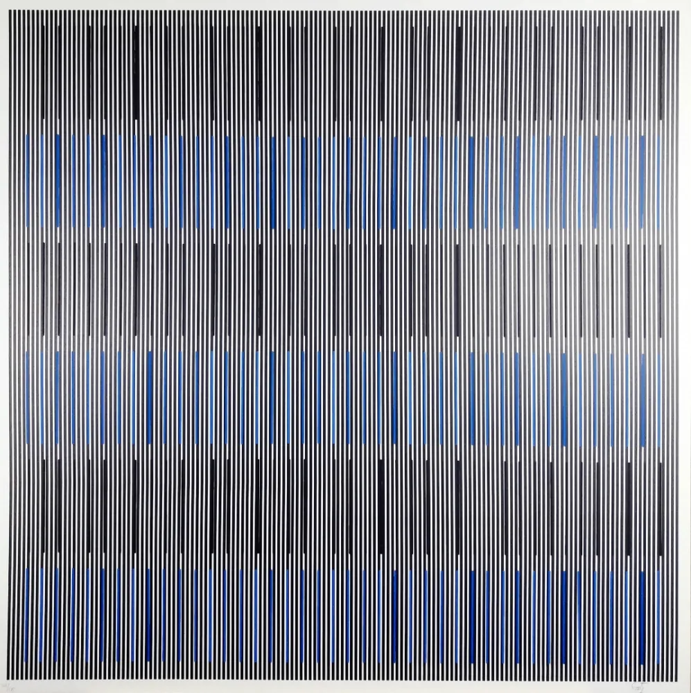 Serigrafía Soto - Untitled 