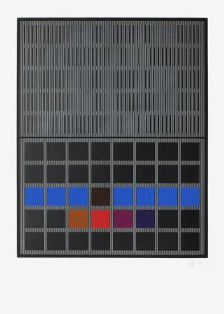 Serigrafía Soto - Untitled