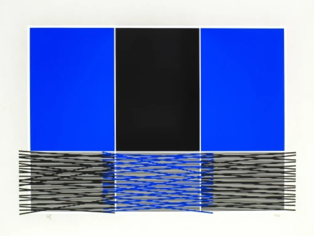 Serigrafía Soto - Untitled