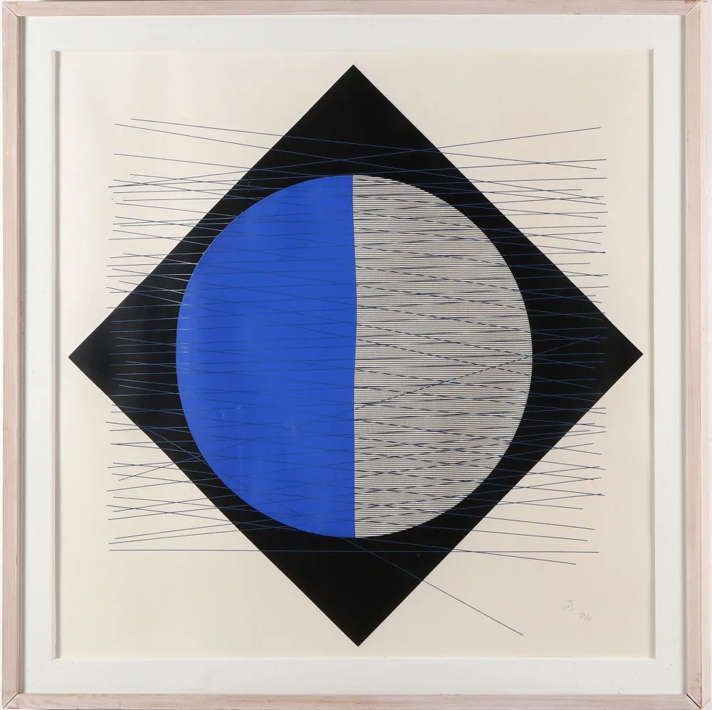 Serigrafía Soto - Untitled 7