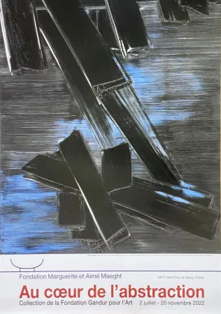 Cartel Soulages - 24 août 1958