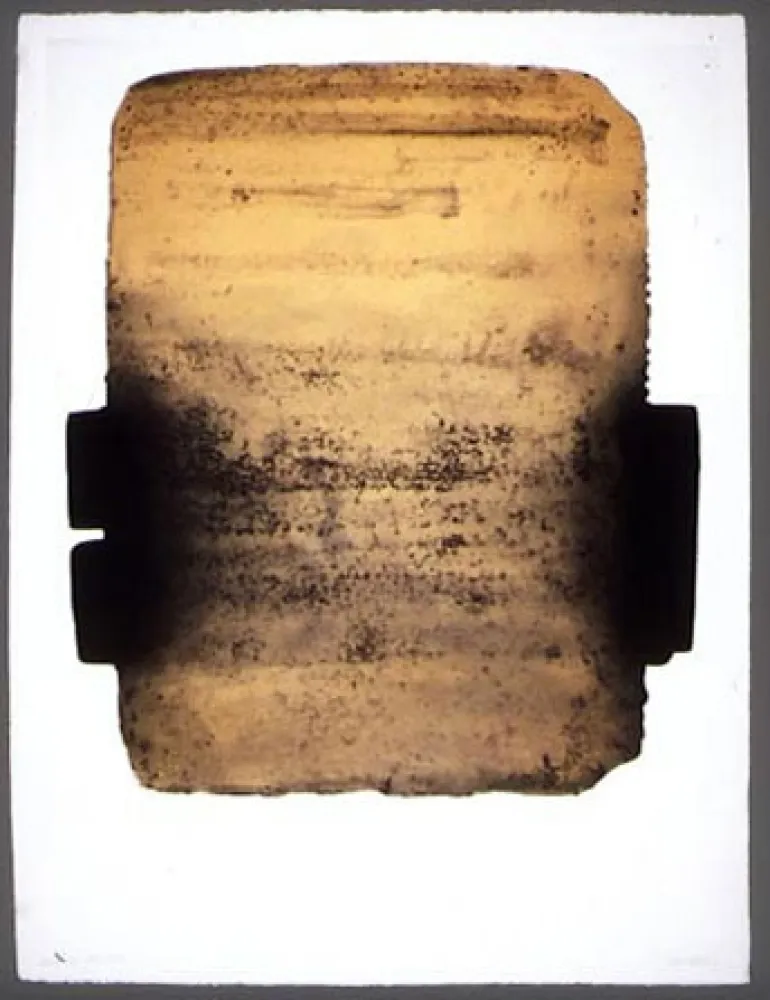 Aguafuerte Y Aguatinta Soulages - Eau forte n° 29