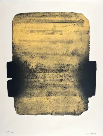 Aguafuerte Soulages - Eau-forte XXIX 