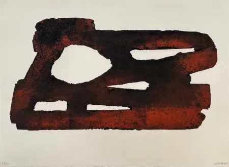 Aguafuerte Soulages - Eau forte XXVII 