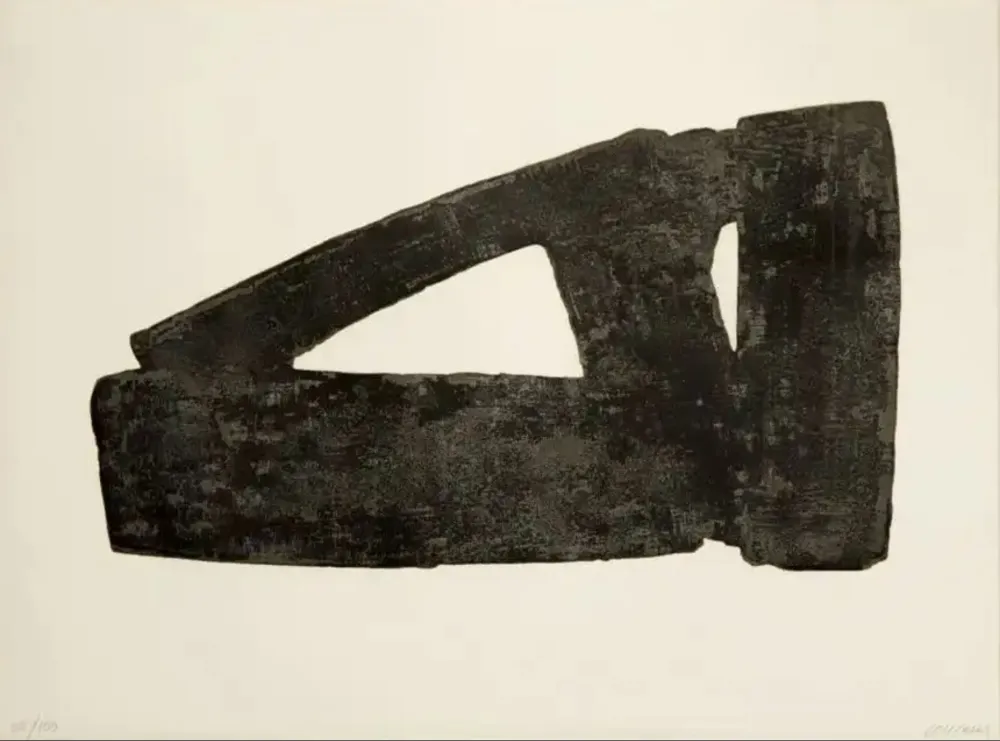 Grabado Soulages - Eau-forte XXXII