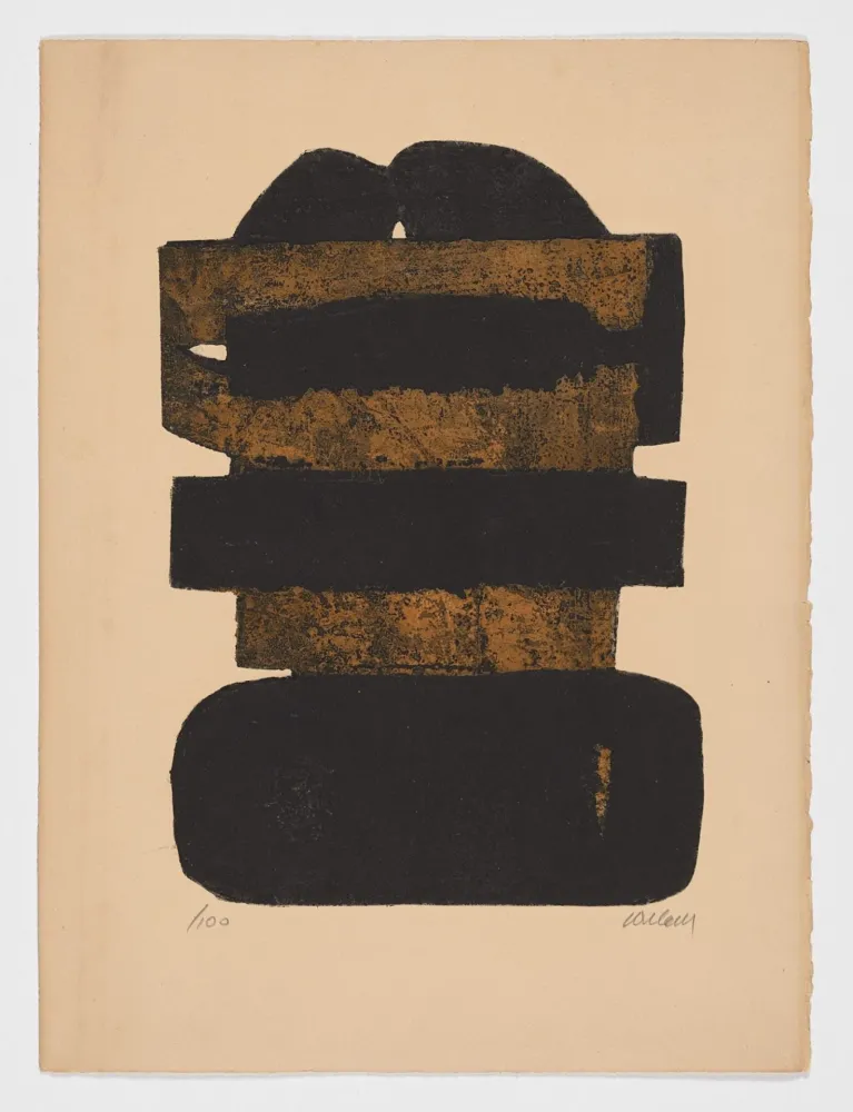 Sin Técnico Soulages - Eauforte XXIV