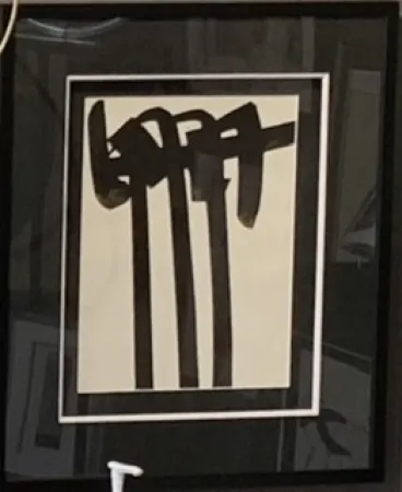 Litografía Soulages - L 28