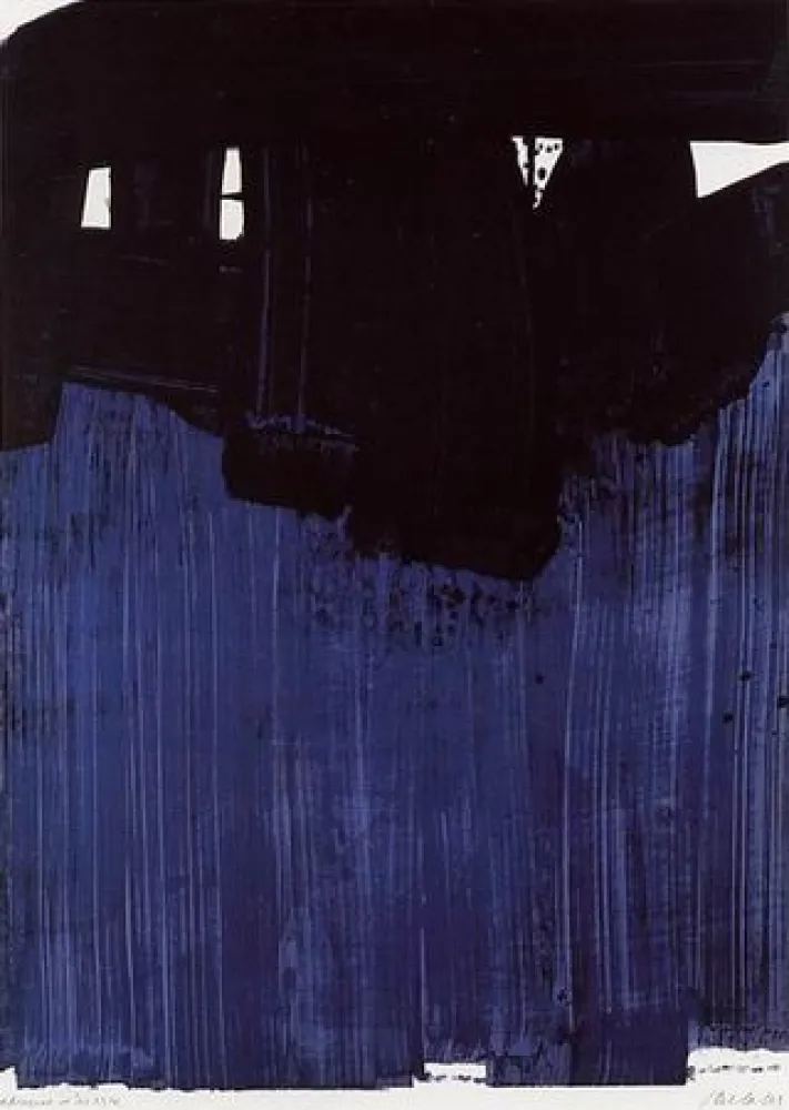 Litografía Soulages - Litho n° 23