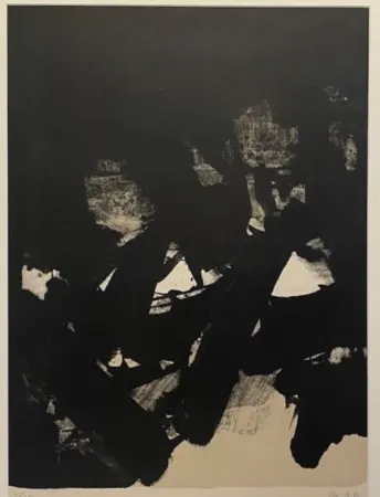Litografía Soulages - Lithographie 13