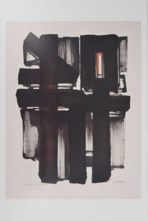 Libro Ilustrado Soulages - Lithographie 2