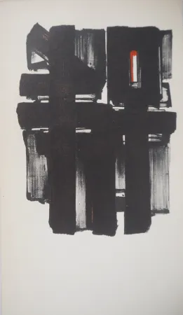 Litografía Soulages - Lithographie 2