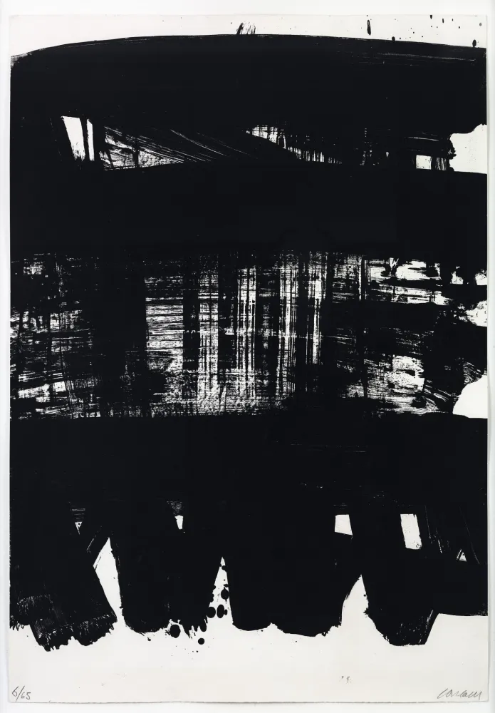 Litografía Soulages - Lithographie 21