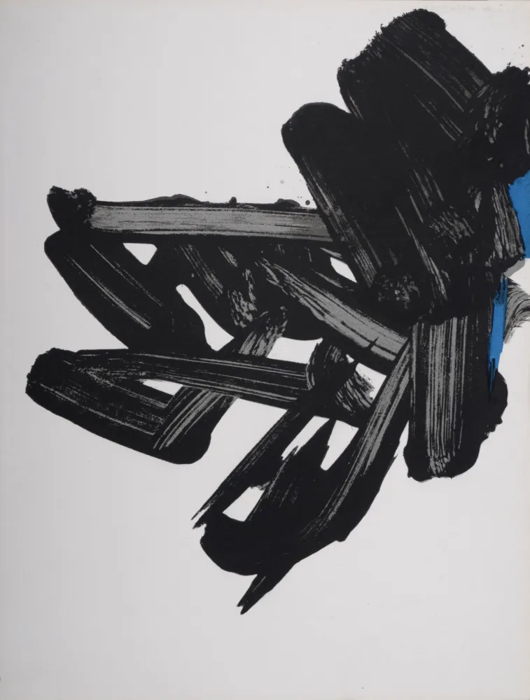 Litografía Soulages - Lithographie N° 17, 1964